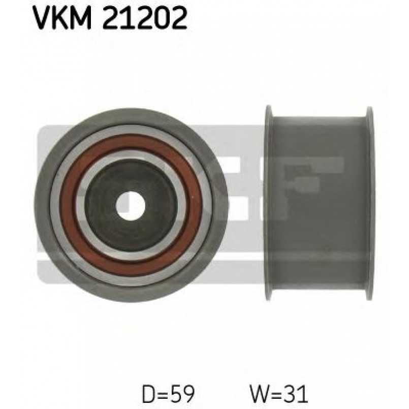 VKM 21202 SKF Ролик модуля натягувача ременя